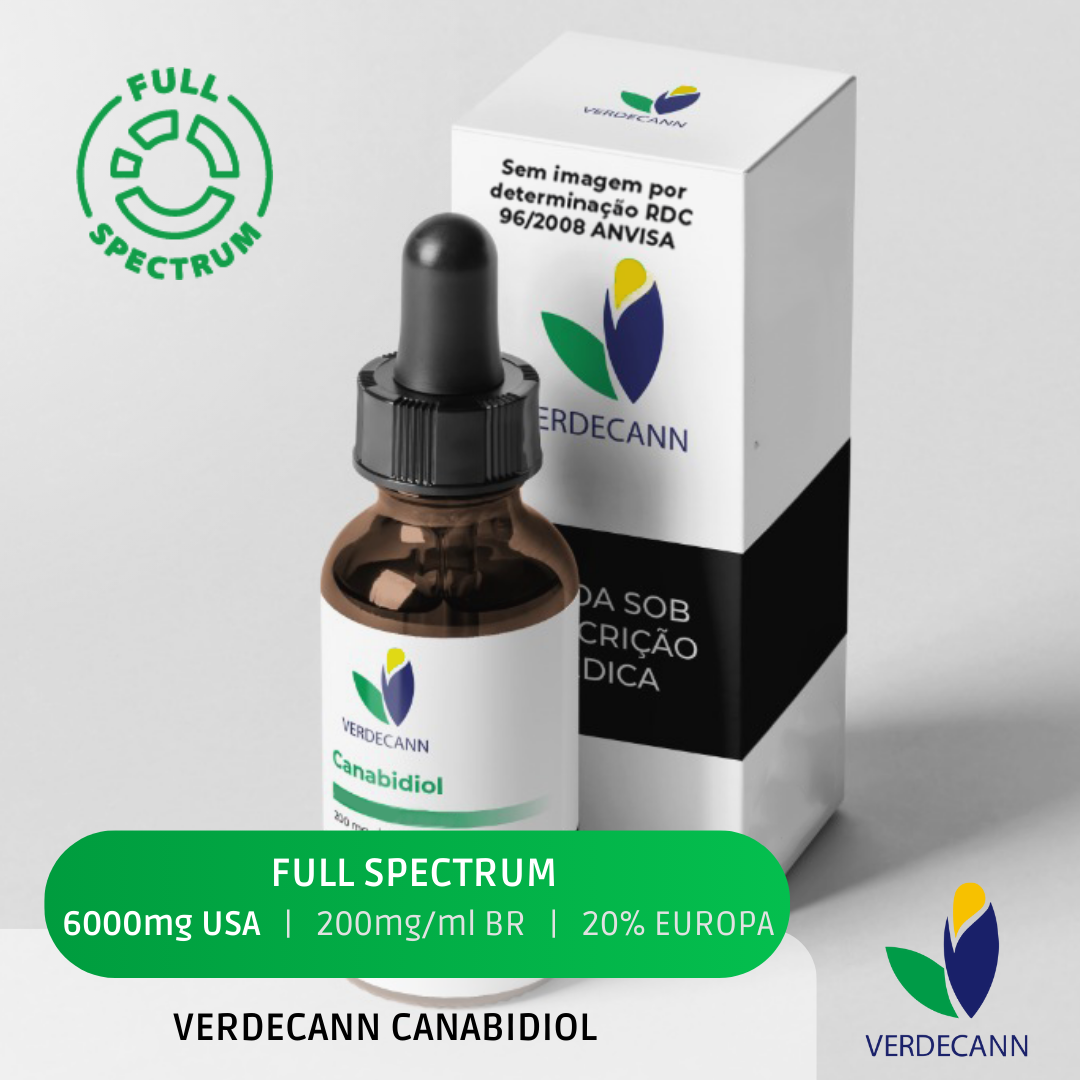 Canabidiol Full Spectrum 200mg/ml VERDECANN – Verdecann